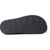 image:imageDearfoams Mens Max Quilted Nylon Slide SlipperBlack
