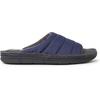 image:imageDearfoams Mens Max Quilted Nylon Slide SlipperNavy Blazer