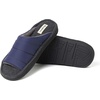 image:imageDearfoams Mens Max Quilted Nylon Slide SlipperNavy Blazer