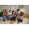 image:imageDearfoams womens Marla Furry Memory Foam Comfort Chain Mule SlipperLeopard