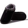 image:imageDearfoams Mens Warner IndoorOutdoor Memory Foam Comfort ClogBlack