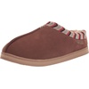image:imageDearfoams Mens Warner IndoorOutdoor Memory Foam Comfort ClogPotting Soil