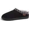 image:imageDearfoams Mens Warner IndoorOutdoor Memory Foam Comfort ClogBlack