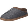 image:imageDearfoams Mens Warner IndoorOutdoor Memory Foam Comfort ClogGrey