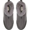 image:imageDearfoams Mens Fireside Nylon Australian Shearling Water Resistant Aprs Winter Warm Up BootieGrey Pavement