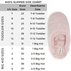 image:imageDearfoams unisexchild Washable Brin Pile ScuffSlipperPale Mauve