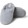 image:imageDearfoams unisexchild Washable Brin Pile ScuffSlipperSleet