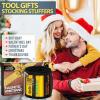 imageHANPURE Tool Gifts for Men Stocking Stuffers  Magnetic Wristband for Holding Screws Wrist Magnet Gifts for Dad Father Husband Him