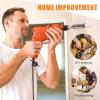 imageStocking Stuffers for Adults Men Super Universal Socket Tools Gifts for Men Grip Set with Power Drill Adapter Cool Stuff Gadgets Present Ideas Gifts for Dad Husband Him Mens Gifts Christmas for WomenAUniversal SocketSilver