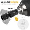 imageStocking Stuffers for Men Mens Gifts for Christmas Impact Swivel Socket Set Gadgets Tools for Men CRMO 14quot 38quot 12quot Wobble Universal Joint Sockets Extension Stocking Stuffers for Adults Women