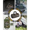 imageTool Bag Roll Up Organizer Gifts for Dad Christmas Birthday Present Stocking Stuffers Fathers Day Idea Mechanic Electrician Gifts for Men Plumber Handyman Gardening Motorcycle Car Truck AccessoriesGreywith Worlds Best Dad patch
