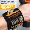 imageTools Gifts for Men Stocking Stuffers Christmas  Magnetic Wristband for Holding Screws Wrist Magnet Tool Belt Holder Cool Gadgets for Men Birthday Gifts for Dad Father Women Adults Mens Gift Ideas