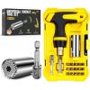 imageStocking Stuffers for Adults Men Super Universal Socket Tools Gifts for Men Grip Set with Power Drill Adapter Cool Stuff Gadgets Present Ideas Gifts for Dad Husband Him Mens Gifts Christmas for WomenBMagnetic Ratchet Screwdriver Set