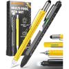 imageStocking Stuffers for Men Gifts for Men Multitool Pen Mens Gifts for Christmas Gifts for Men Who Have Everything Tools for Men Cool Gadgets for Men White Elephant Gifts for Adults Women Dad GiftsYellowblack