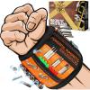 imageStocking Stuffers for Men Tools  Magnetic Wristband for Holding Screws Tool Belt Gifts Ideas for Men Dad Fathers Him Birthday Christmas Cool Gifts Gadgets for Women Husband DIY Handyman Carpenter