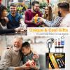 imageStocking Stuffers for Men Impact Drill Socket Adapter Set 14 38 12 Hex Nut Driver Bit Set Power Hand Tools Cool Stuff Unique Gifts Ideas Gadgets for Mens Dad Him Husband On Birthday Christmas