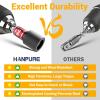 imageStocking Stuffers for Men Impact Drill Socket Adapter Set 14 38 12 Hex Nut Driver Bit Set Power Hand Tools Cool Stuff Unique Gifts Ideas Gadgets for Mens Dad Him Husband On Birthday Christmas