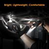 imageHANPURE 2 Pack Socket Adapter SetRechargeable LED Flashlight Gloves
