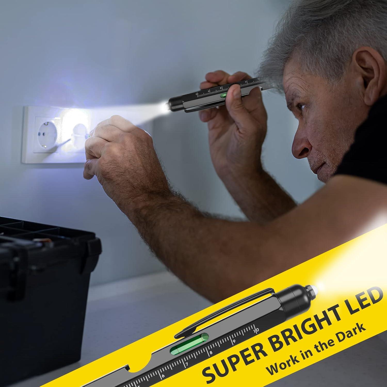 imageHANPURE Tools Gifts for Men Multitool Pen  Cool Gadgets for Dad Women  Stocking Stuffers for Adults Super Universal Socket Tools Gifts for Men