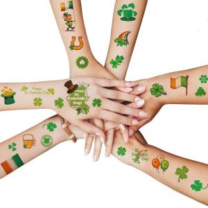 image:image140Pcs Shamrock Temporary Tattoos