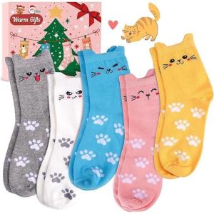 image:imageHANPURE Socks for Women Cat Lovers Stocking Stuffers Christmas Birthday Gifts