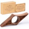 image:imageBook Page Holder Gifts for Men Handmade Walnut Thumb Bookmark
