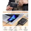 imageMens Heated Jacket with Detachable Hood Waterproof Winter Outdoor Heating Jackets for Men Battery Pack IncludedBlack