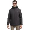 imageMens Heated Jacket with Detachable Hood Waterproof Winter Outdoor Heating Jackets for Men Battery Pack IncludedDarkgrey