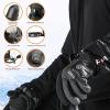 imageiHood Heated Gloves for Men and Women 74V Rechargeable Waterproof Touchscreen Battery Electric Heated Hand Warmer Gloves for Outdoor ActivitiesMedium