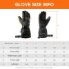 imageiHood Heated Gloves for Men and Women 74V Rechargeable Waterproof Touchscreen Battery Electric Heated Hand Warmer Gloves for Outdoor ActivitiesMedium