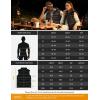 imageiHood Mens Heated Vest with Battery Pack Heated Vest Men with Retractable Heated Hood Washable Heated Jackets for MenBlack