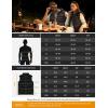 imageiHood Mens Heated Vest with Battery Pack Heated Vest Men with Retractable Heated Hood Washable Heated Jackets for MenBlue