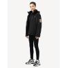 imageiHood Womens Heated Jacket with 12V Battery Pack Waterproof Winter Outdoor heated Jacket for Women Heating Jacket coatBlack