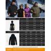imageiHood Womens Heated Jacket with 12V Battery Pack Waterproof Winter Outdoor heated Jacket for Women Heating Jacket coatBlack