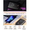 imageiHood Womens Heated Jacket with 12V Battery Pack Waterproof Winter Outdoor heated Jacket for Women Heating Jacket coatPurple