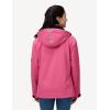 imageiHood Womens Heated Jacket with 12V Battery Pack Waterproof Winter Outdoor heated Jacket for Women Heating Jacket coatRed