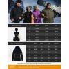imageiHood Womens Heated Jacket with 12V Battery Pack Waterproof Winter Outdoor heated Jacket for Women Heating Jacket coatRed