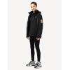 imageWomens Heated Jacket with Detachable Hood Winter Outdoor heated Jacket for Woman Soft Shell Electric Heating Jacket Coat with 12V Battery Pack Size M