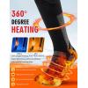 imageiHood Electric Heated Socks with APP Control and 74V 3000mAh Battery for Men Women Rechargeable Heating Socks Foot Warmer for Winter Hunting Fishing Winter Skiing Outdoors