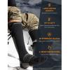 imageiHood Electric Heated Socks with APP Control and 74V 3000mAh Battery for Men Women Rechargeable Heating Socks Foot Warmer for Winter Hunting Fishing Winter Skiing Outdoors