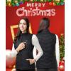 imageiHood Heated Vest Women with 74V battery Pack Lightweight Electric Stand Collar Heated Vest for Women Zip Padded GiletBlack