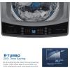imageCOMFEE 16 Cuft Portable Washing Machine 11lbs Capacity Fully Automatic Compact Washer with Wheels 6 Wash Programs Laundry Drain Pump Ideal for Apartments RV Camping Magnetic GrayGray