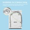 imageCOMFEE 24quot Washer and Dryer Combo 27 cuft 26lbs Washing Machine Steam Care Overnight Dry No Shaking Front Load FullAutomatic Machine Dorm WhiteWashing Machine
