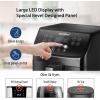 imageCOMFEE 58Qt Digital Air Fryer Toaster Oven ampamp Oilless Cooker 1700W with 8 Preset Functions LED Touchscreen Shake Reminder Nonstick Detachable Basket BPA ampamp PFOA Free 110 electronic Recipes58Qt