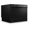 imageCOMFEE Countertop Dishwasher Energy Star Portable Dishwasher 6 Place Settings ampamp 8 Washing Programs Speed BabyCare ECOampamp Glass Dish Washer for Dorm RVampamp Apartment BlackWhole Black