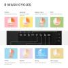 imageCOMFEE Countertop Dishwasher Energy Star Portable Dishwasher 6 Place Settings ampamp 8 Washing Programs Speed BabyCare ECOampamp Glass Dish Washer for Dorm RVampamp Apartment BlackWhole White