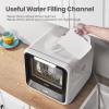 imageCOMFEE Countertop Dishwasher Portable Dishwasher with 6L Builtin Water Tank Mini Dishwasher with More Space Inside 7 Programs UV Hygieneampamp Auto Door Open for Apartments Dormsampamp RVs WhiteWhole Black