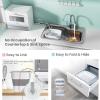 imageCOMFEE Countertop Dishwasher Portable Dishwasher with 6L Builtin Water Tank Mini Dishwasher with More Space Inside 7 Programs UV Hygieneampamp Auto Door Open for Apartments Dormsampamp RVs WhiteWhite  Grey