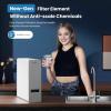 imageCOMFEE Reverse Osmosis System 1000 GPD 31 Pure to Drain Tankless RO System Under Sink Water Filter System Smart LED Faucet TDS Reduction Automatic Flushing USA Tech Support