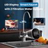 imageCOMFEE Reverse Osmosis System 1000 GPD 31 Pure to Drain Tankless RO System Under Sink Water Filter System Smart LED Faucet TDS Reduction Automatic Flushing USA Tech Support